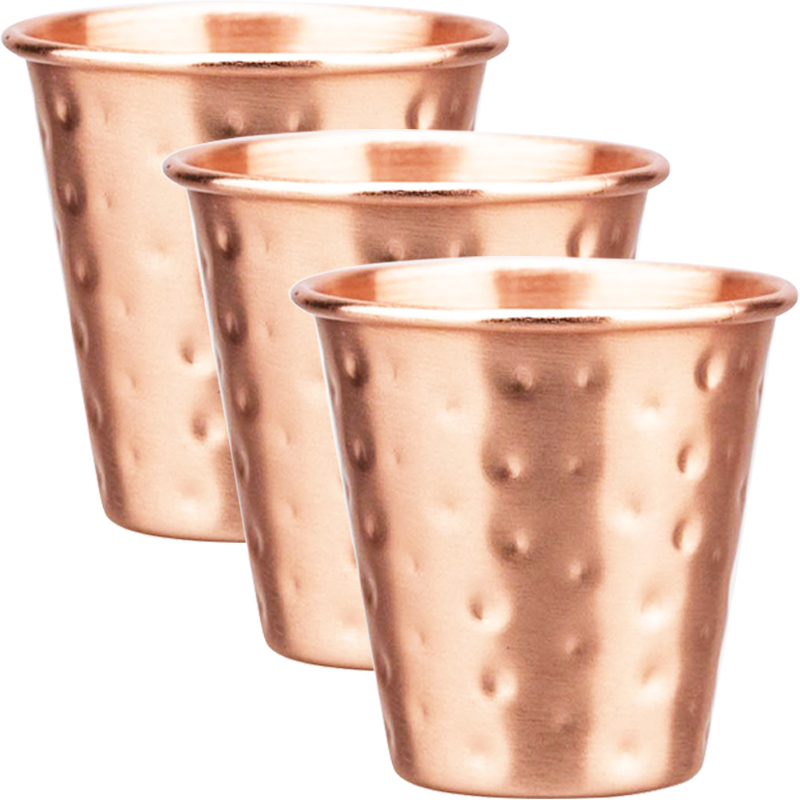 Mule Copper Mug - 3/4개입 새 상품 60ml 100% 구리컵