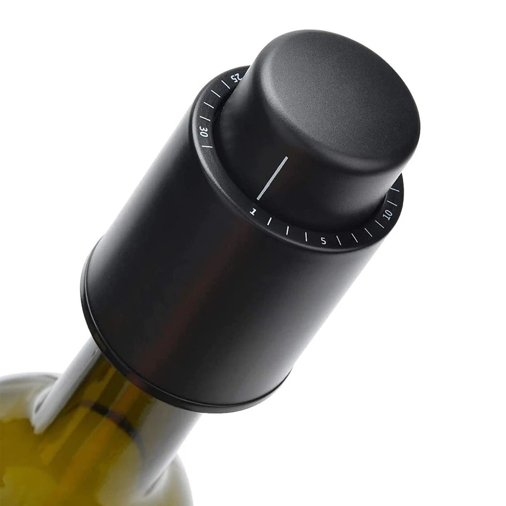 푸시형 진공 와인 보존기 스토퍼, 밀폐형 메모리 씰,  - Wine Preservation Pump 리뷰 및 가격