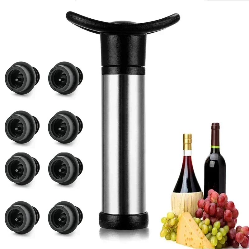 와인 호일 오프너가 포함된 진공 와인 펌프 키트 스토퍼 - Wine Preservation Pump 리뷰 및 가격
