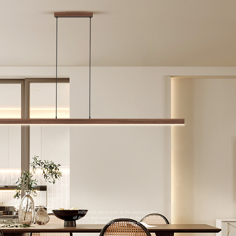 간단한 한 단어 레스토랑 Led 펜던트 조명 현대 긴  - Home Bar Word 리뷰 및 가격