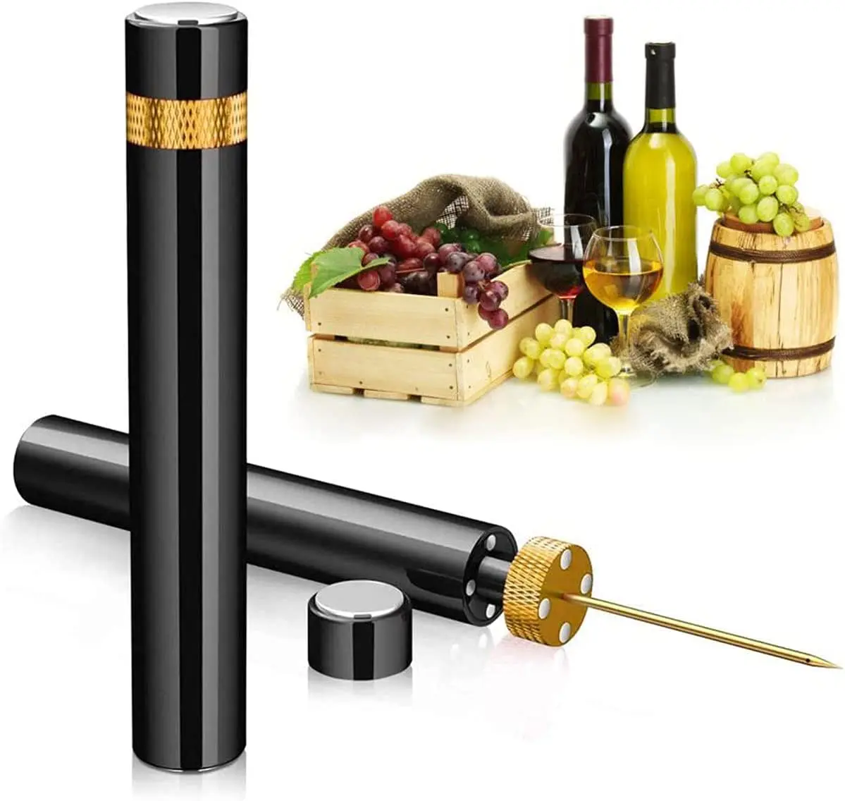 에어펌프 와인 오프너 레드 와인 코르크스크류 와인 오프 - Wine Preservation Pump 리뷰 및 가격