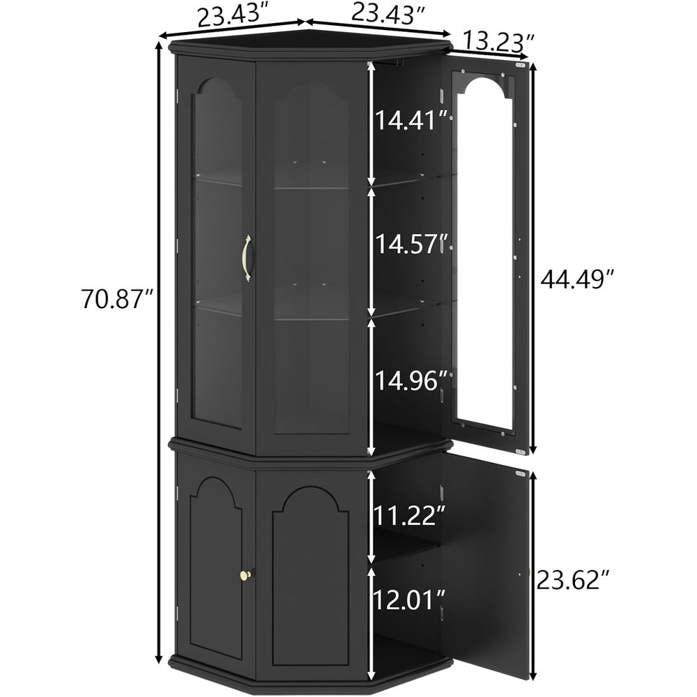 강화유리 도어가 있는 조명이 있는 바 캐비닛, 높이가  - Home Bar Shelves 리뷰 및 가격